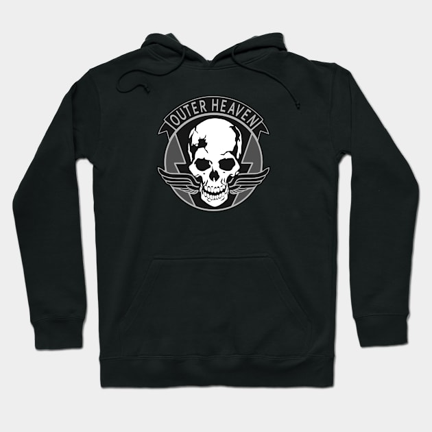 Outer Heaven - Metal Gear Solid Hoodie by Taereus